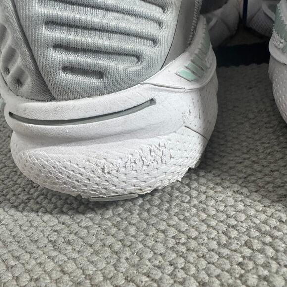 Brooks Adrenaline GTS 22 Running Sneakers Women 8.5 Gray Mint Walking Athleisure - Picture 7 of 11